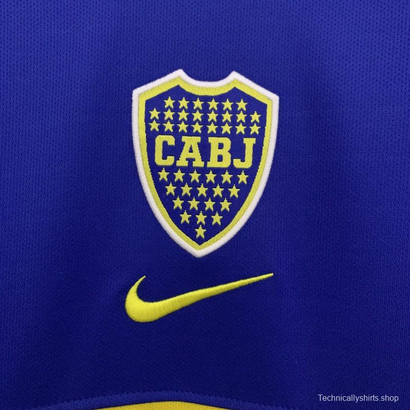 02/03 Retro Boca Juniors Home Jersey
