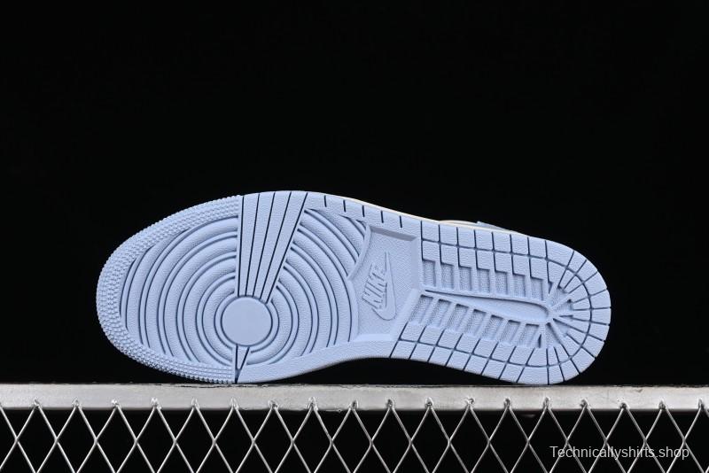 Nike Travis Scott x Fragment Design x Air Jordan 1 Low OG SP AJ1 Retro Sneakers - BB6588-101