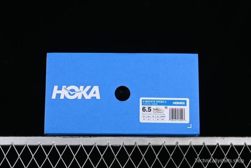 Hoka Mafate Speed 2 Lightweight Trail Running Shoes with Fresh Foam Midsole and Vibram Outsole - 1141572 ESSN