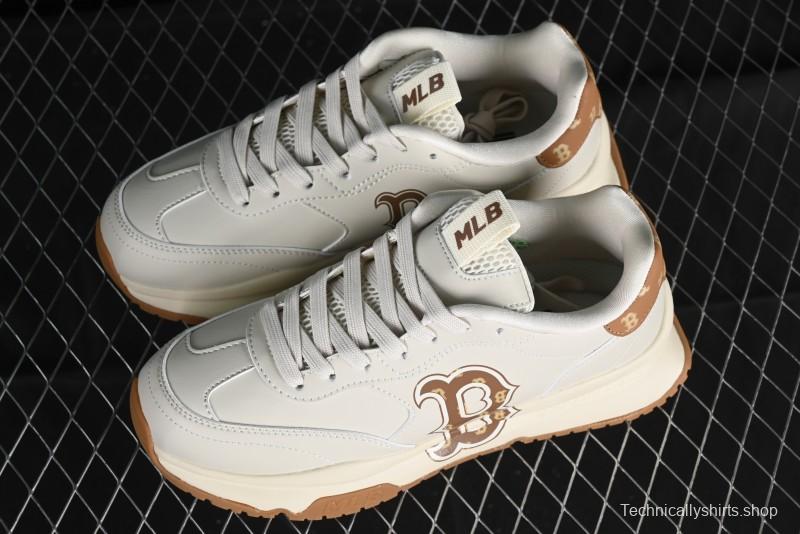New York Yankees MLB Chunky Runner Denim Monogram Lightweight Casual Sneakers - 3ASHCRM3N43BRS