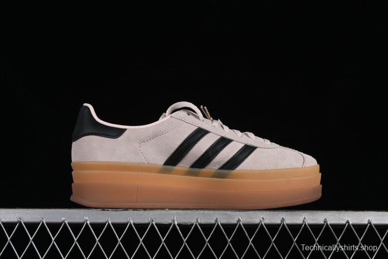 Adidas Originals Gazelle Bold IE0429 Low-Top Sneakers with Thick Sole for Casual Wear Anti-Slip and Durable - IE0429