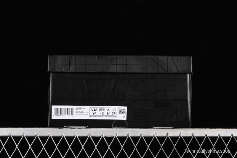 Nike Air Jordan 1 Low "Method of Make" Casual Sneakers with Woven Detailing - FN5032-600