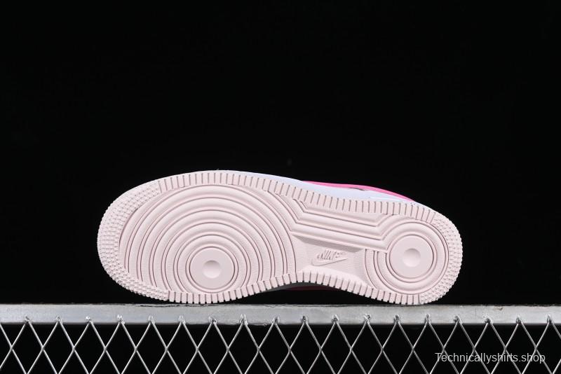 Nike Air Force 1 '07 Low White Pink Casual Sneakers - HM3696-661