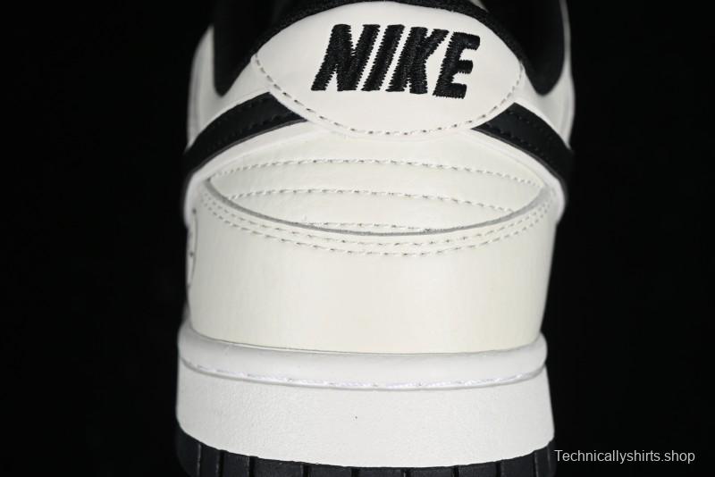 Nike SB Dunk Low Lightning Collaboration Off-White Black Starry Sky Anniversary High-End Custom Low-Top Casual Skate Shoes - XD1688-015