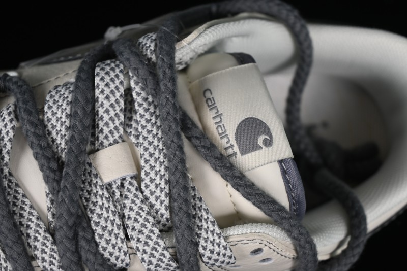 Nike SB Dunk Low Carhartt Collaboration - Strap Grey Hook Anniversary High-End Custom Low-Top Casual Skate Shoes - SJ2068-266
