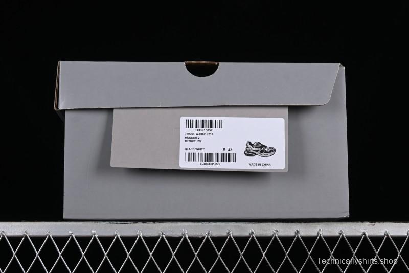 Balenciaga Runner Kith Four Color Retro Casual Sneakers - W3RXP0213