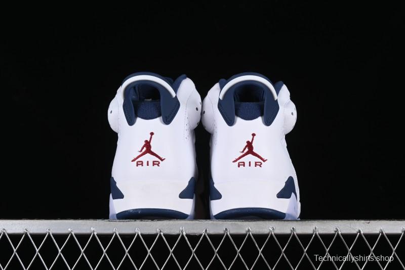 Nike Air Jordan 6 Retro "Olympic" Basketball Shoes - CT8529-164