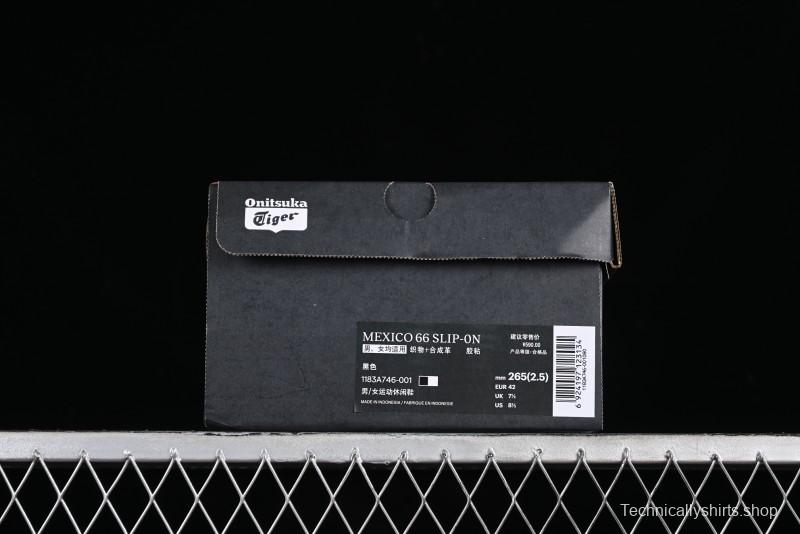 Onitsuka Tiger Mexico 66 Low-Top Canvas Casual Running Shoes - 1183A746-001