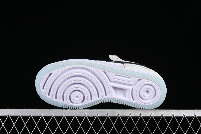 Nike Air Force 1 Shadow Lightweight Elevated Low-Top Versatile Sneakers - DZ1847-107