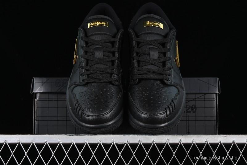 Nike Air Jordan 1 Low "Method of Make" Casual Sneakers with Woven Design - FN5032-007