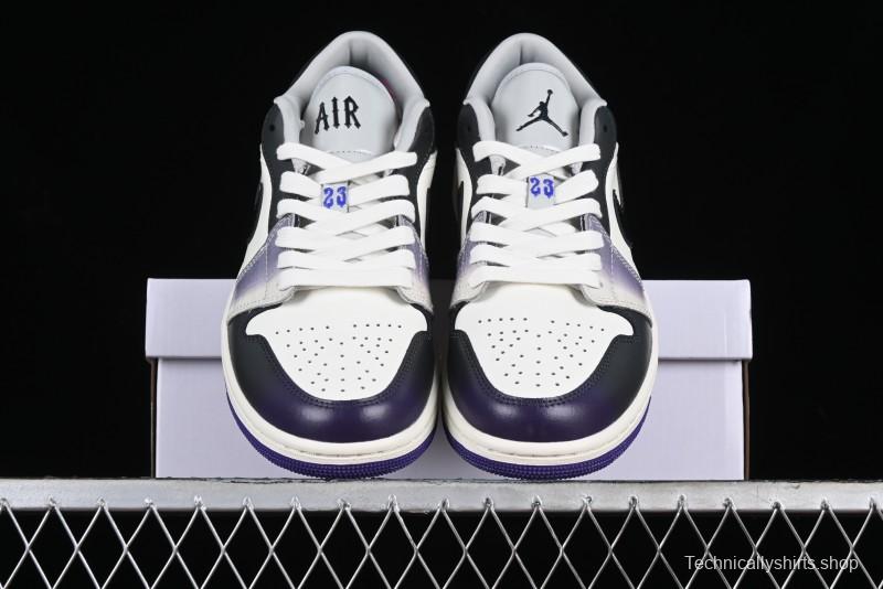 Nike Air Jordan 1 Low "Purple" Casual Sneakers - HF5759-101