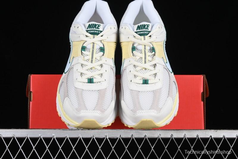 Nike Zoom Vomero 5 Retro Casual Running Shoes with EVA Midsole Cushion - FZ8361-100