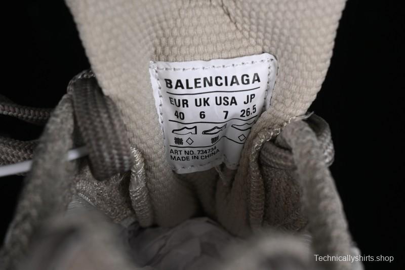 Balenciaga Phantom Sneaker Outdoor Running Shoes with Transparent Heel Strap - WTRMH2200