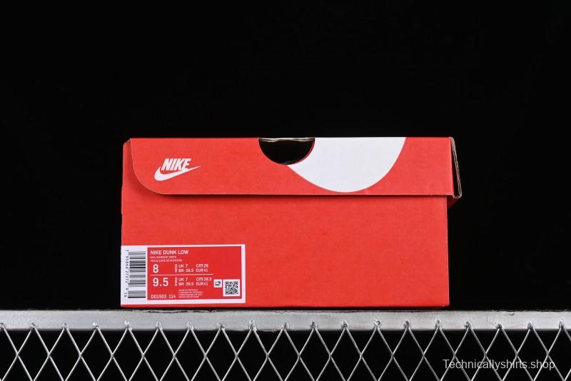 Nike Dunk Low "Harvest Moon" SB Skateboarding Shoes in Beige Orange - DD1503-114