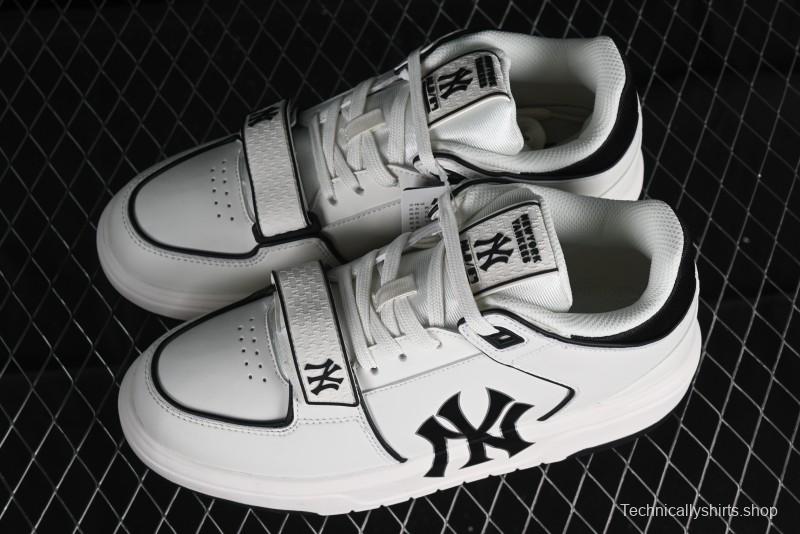 MLB Chunky Liner New York Yankees Hook & Loop Lightweight Platform Sneakers with 6cm Height Increase - 3ASXLMB3N50BKS