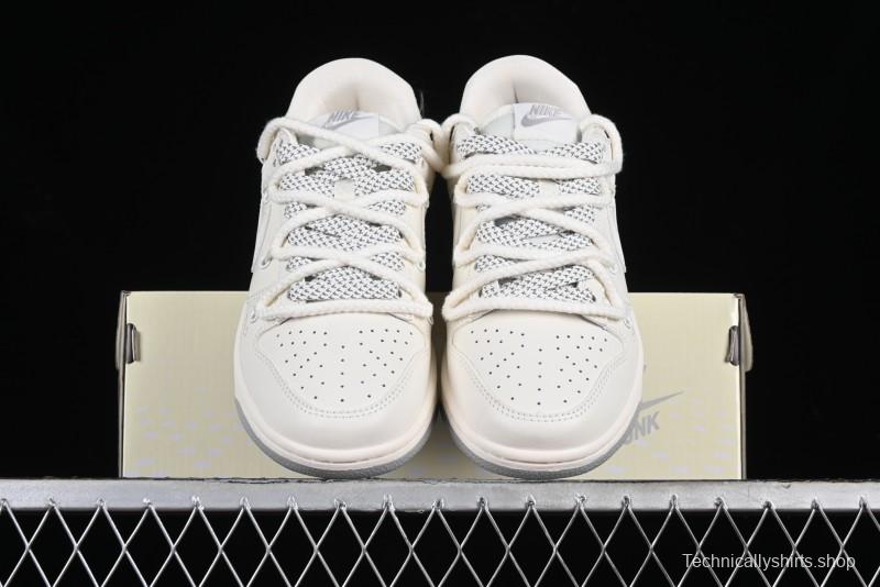 Nike SB Dunk Low LV Collaboration Anniversary Edition Custom Low-Top Casual Sneakers - XX2025-332