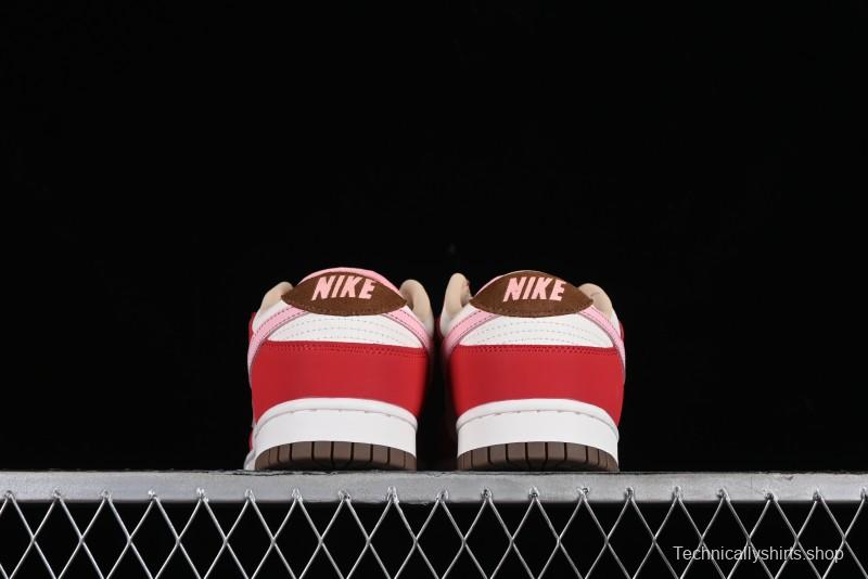 Nike Dunk Low SB Bacon Color Casual Skate Shoes - FB7910-600