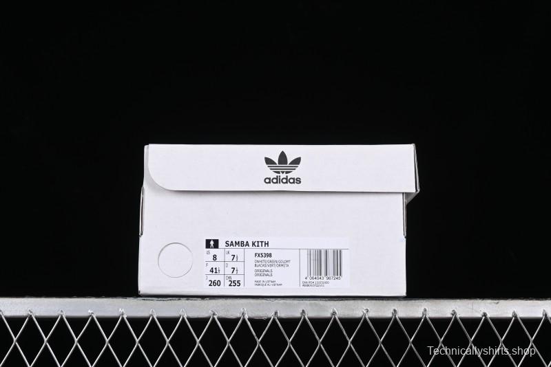 Adidas Samba Kith FX5398 Genuine Leather Casual Sneakers - FX5398