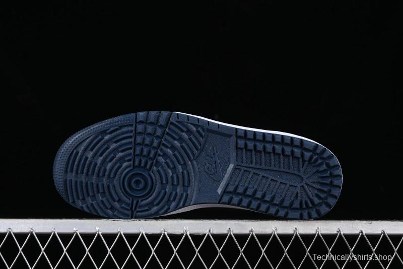 Nike Air Jordan 1 Low Golf Shoes Navy Blue - DD9315-115