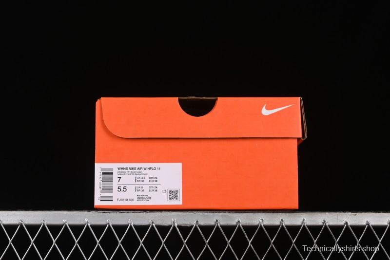 Nike Zoom Winflo 11 Moon Mesh Breathable Casual Running Shoes with Cushioning - FJ9510-800