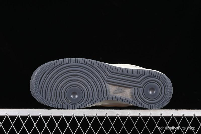 Nike Air Force 1 '07 Low Gucci Collaboration - Ash Grey Low-Top Casual Sneakers BB9577-102