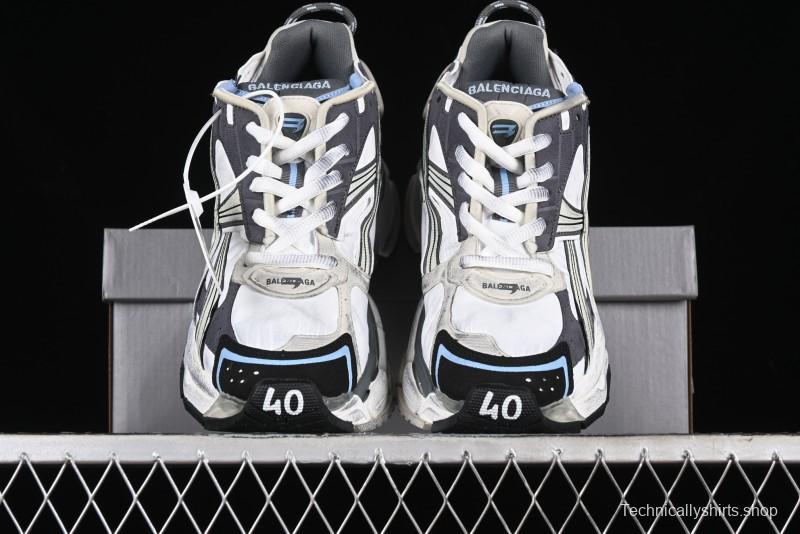 Balenciaga Runner Kith Four Color Retro Casual Shoes - W3RMU0150