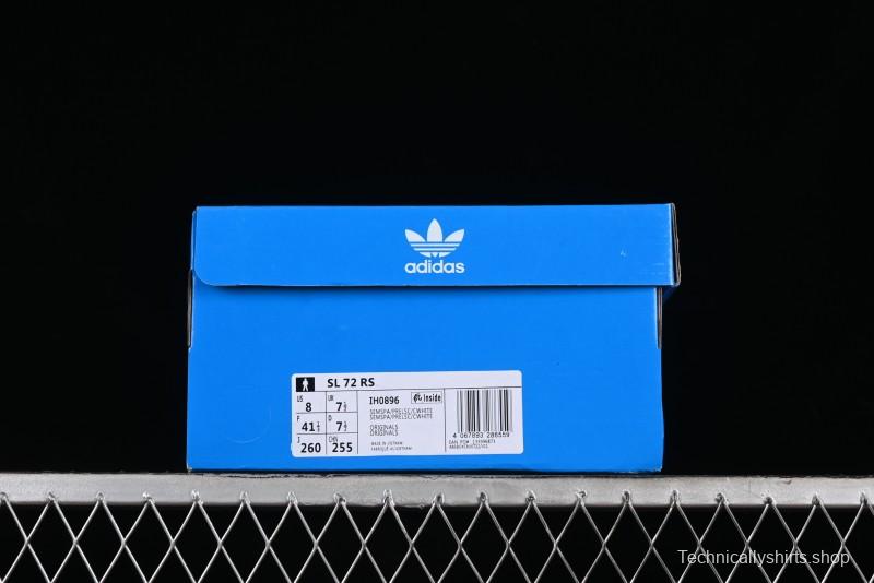 Adidas Originals SL 72 RS Retro Running Shoes with Nylon Upper and Suede Accents - IH0896