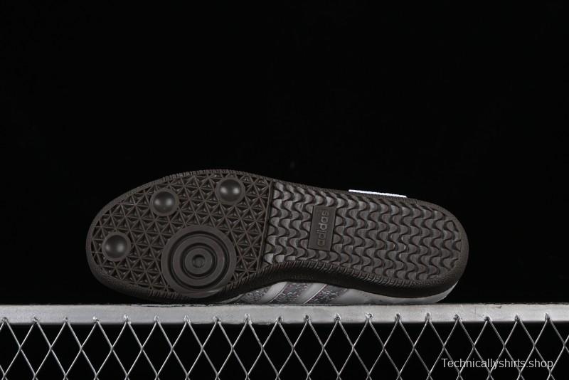 Adidas Originals Samba OG Low-Top Casual Sneakers with Panda Mischief Parachute Academy Design - B75806