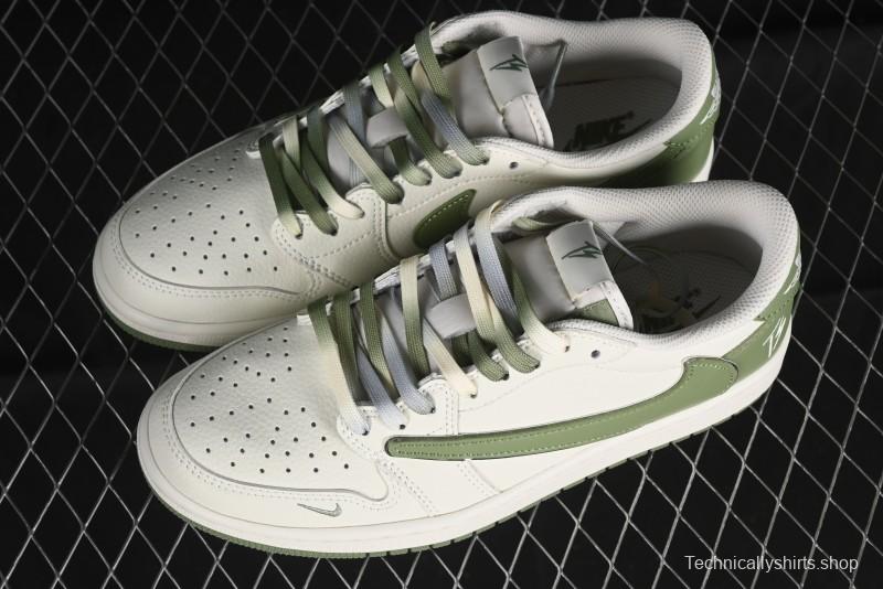 Nike Travis Scott x Fragment Design x Air Jordan 1 Low OG SP AJ1 Low Top Casual Sneakers - DM7866-019