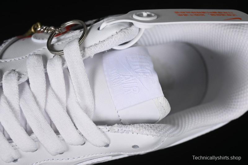 Nike Air Force 1 '07 Low Black Myth Wukong Custom Spray Paint Gift Box Low-Top Casual Sneakers - ZH0316-043