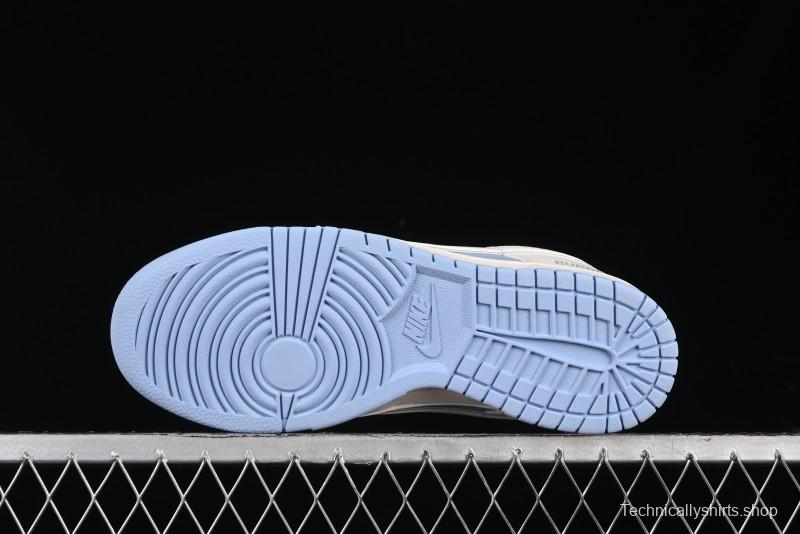 Nike SB Dunk Low Burberry Collaboration - Bondi Blue Anniversary High-End Custom Low-Top Casual Sneakers - BB5252-601