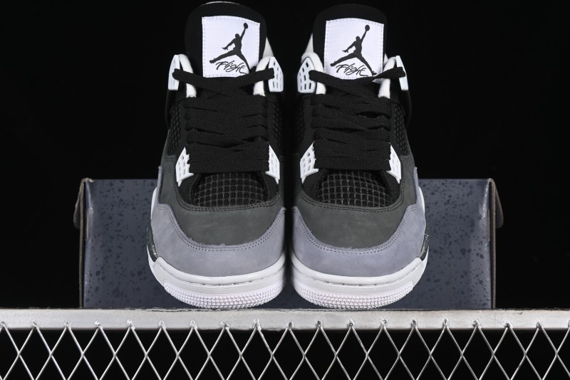 Nike Air Jordan 4 Retro Basketball Shoes Fear Pack - FQ8138-002