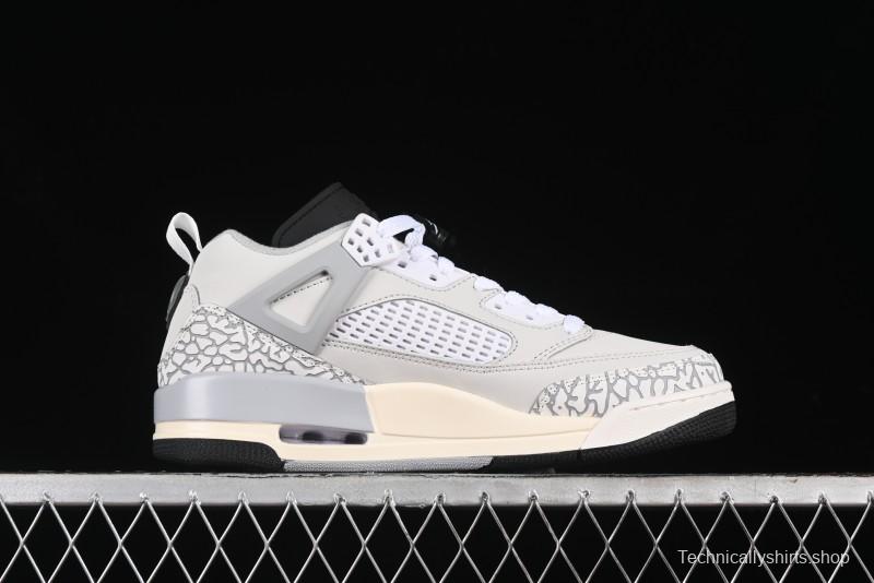 Nike Jordan Spizike Low AJ Hybrid Elements All Black Crackle Casual Sneakers - HQ1191-011