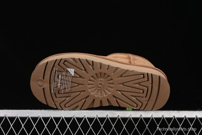 UGG Classic Ultra Mini Platform 3CM Wool Short Boots with TREADLITE Outsole - 1135092