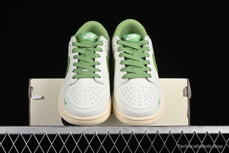 Nike SB Dunk Low Stone Island Collaboration - Spring Green Anniversary High-End Custom Low-Top Casual Sneakers - XB3802-348