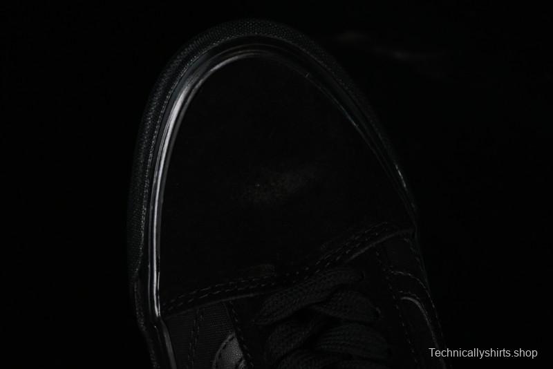 Vans Old Skool Premium Black Suede Retro Skate Shoes - VN000CXTBKA