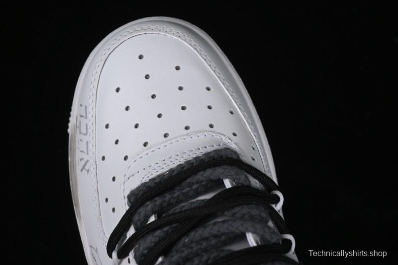 Nike Air Force 1 '07 Low Peace Dove Spray Custom Low-Top Casual Sneakers - ZH0316-031