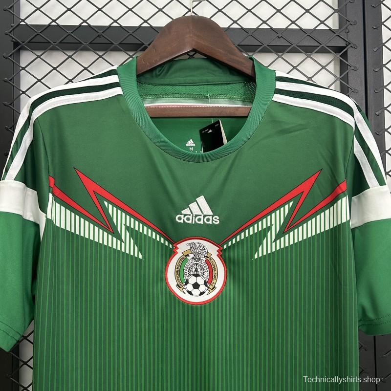 2014 Retro Mexico Home Jersey