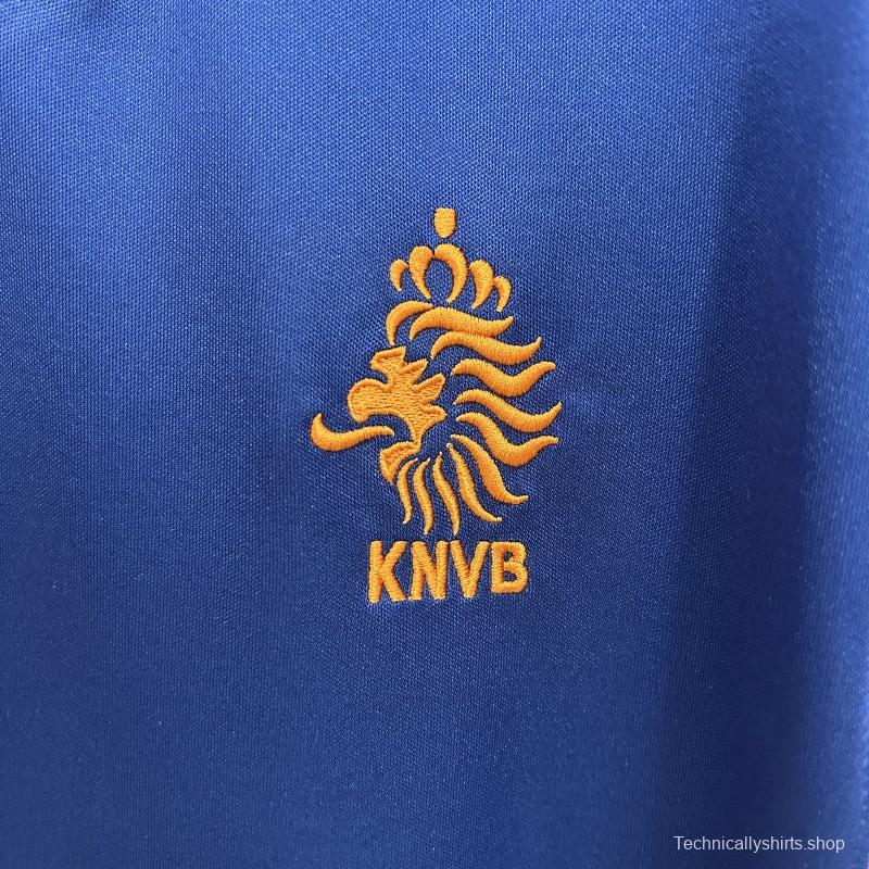 1998 Retro Netherlands Home Retro Jersey