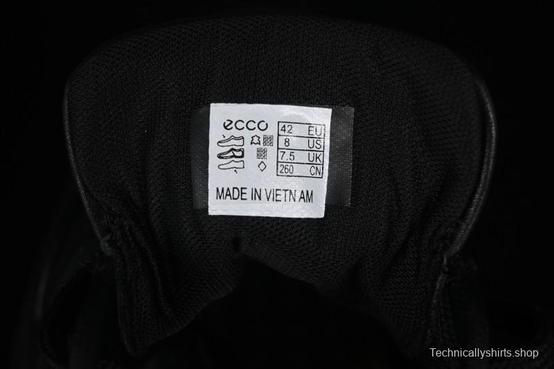 Ecco Street ACE Series Autumn New Retro Fashion Genuine Leather Platform Casual Sneakers - 63336101001