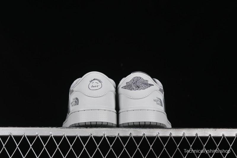 Nike Travis Scott x Fragment Design x Air Jordan 1 Low OG SP AJ1 Low Top Casual Sneakers - AG3702-803