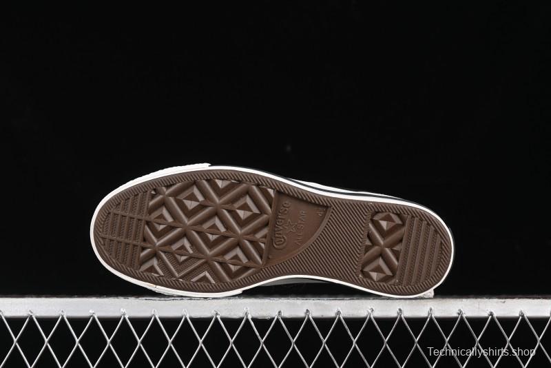 Converse One Star J Vtg Suede Low-Top Casual Sneakers in Retro Black and White - M.C3