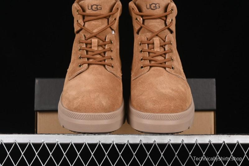 UGG Burleigh Boot Men's Lace-Up Winter Snow Boots with Lightweight Anti-Slip Combo Sole - 1153750