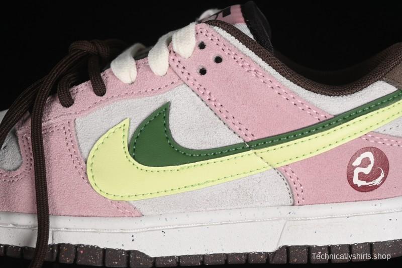 Nike Dunk Low 85 Double Swoosh Series Year of the Snake SB Low-Top Casual Skate Shoes - HV1799-161