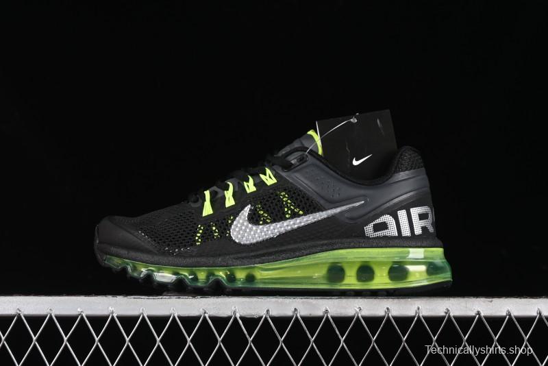 Nike Air Max 2013 Retro Breathable Mesh Cushioned Running Shoes - 555426-003