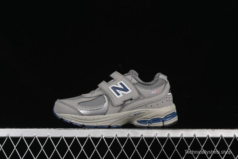 New Balance 2002R Series Hook & Loop Kids Shoes with Fleece Lining - PV2002RA