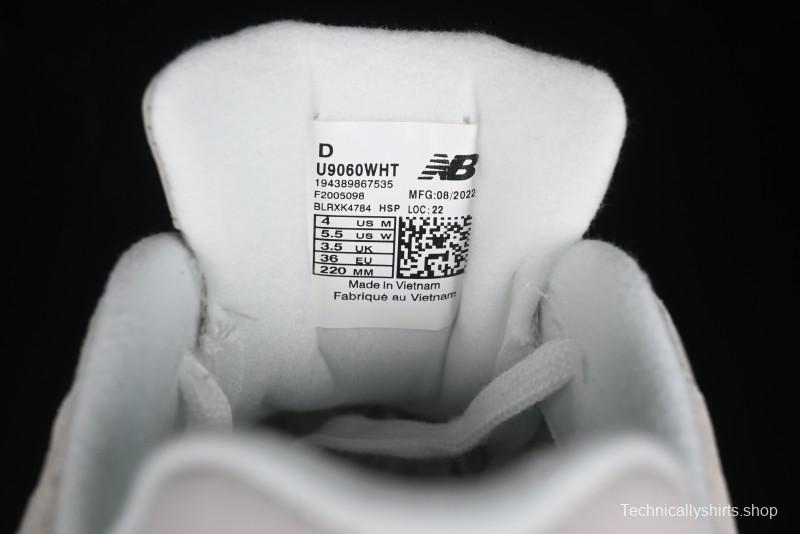 Joe Freshgoods x New Balance NB9060 Retro Casual Running Sneakers with ABZORB Cushioning - U9060WHT