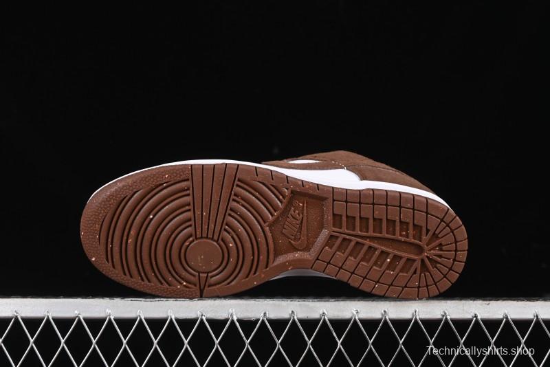 Nike SB Dunk Low "Flax Suede" SB Low-Top Casual Skate Shoes - HJ7673-001