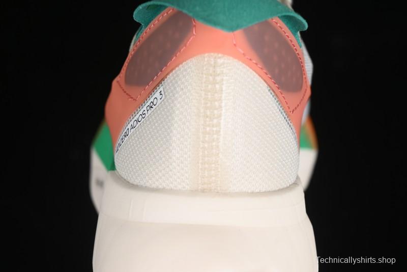 Adidas Adizero Adios Lightweight Breathable Low-Top Running Shoes - HQ3688