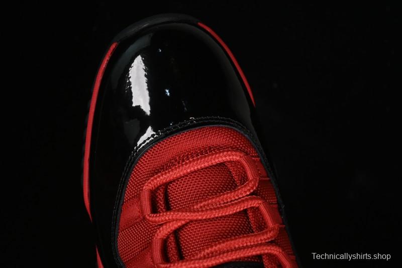 Nike Air Jordan 11 Retro High Top Basketball Shoes in Black/Red - CT8012-600